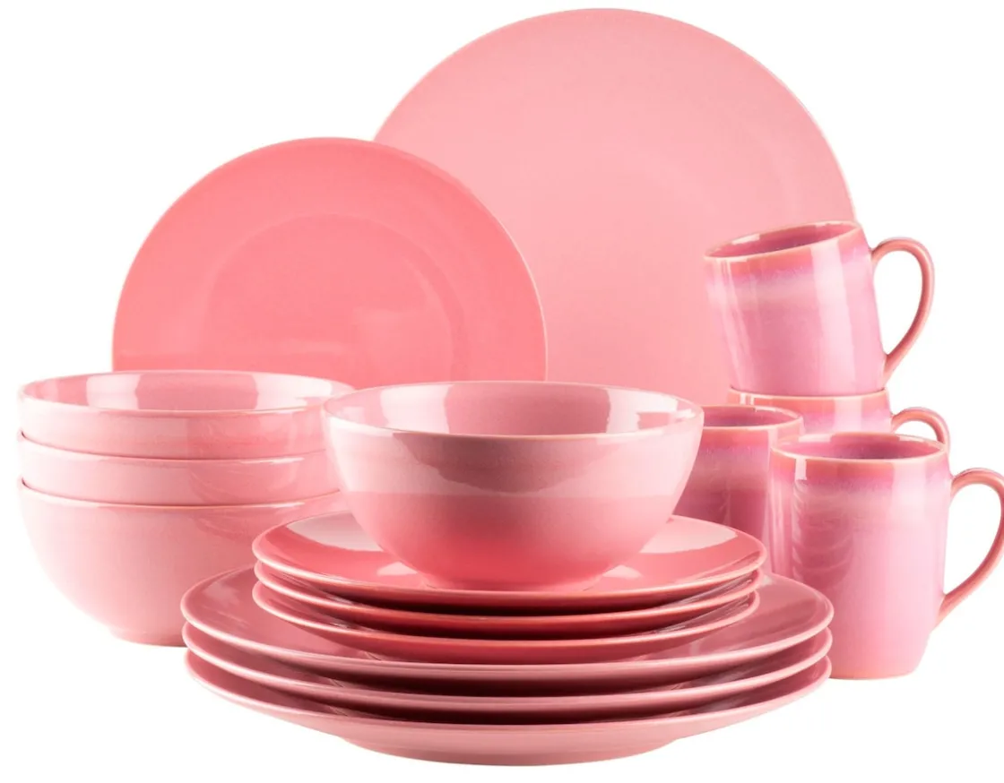 Geschirrsets|Die moderne Hausfrau Geschirr-Set, Keramik Ossia Hellblau