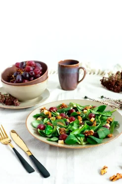 Geschirrsets|Die moderne Hausfrau Geschirr-Set, Keramik Ossia Hellblau