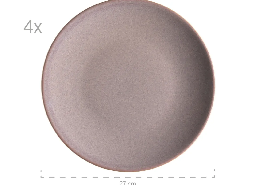 Geschirrsets|Die moderne Hausfrau Geschirr-Set, Keramik Ossia Hellblau