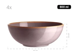 Geschirrsets|Die moderne Hausfrau Geschirr-Set, Keramik Ossia Hellblau