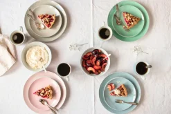 Geschirrsets|Die moderne Hausfrau Geschirr-Set, Porzellan Kitchen Time II Rosa