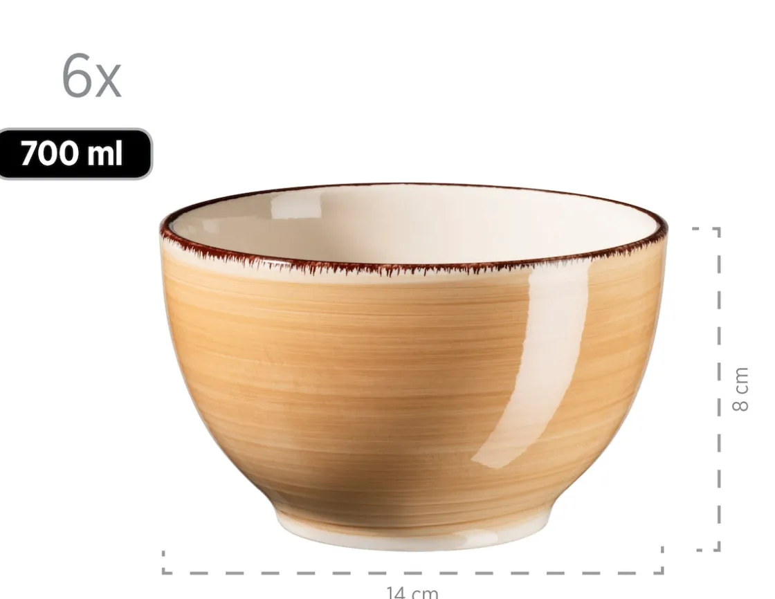 Geschirrsets|Die moderne Hausfrau Geschirr-Set, Steingut Lumaca Berry