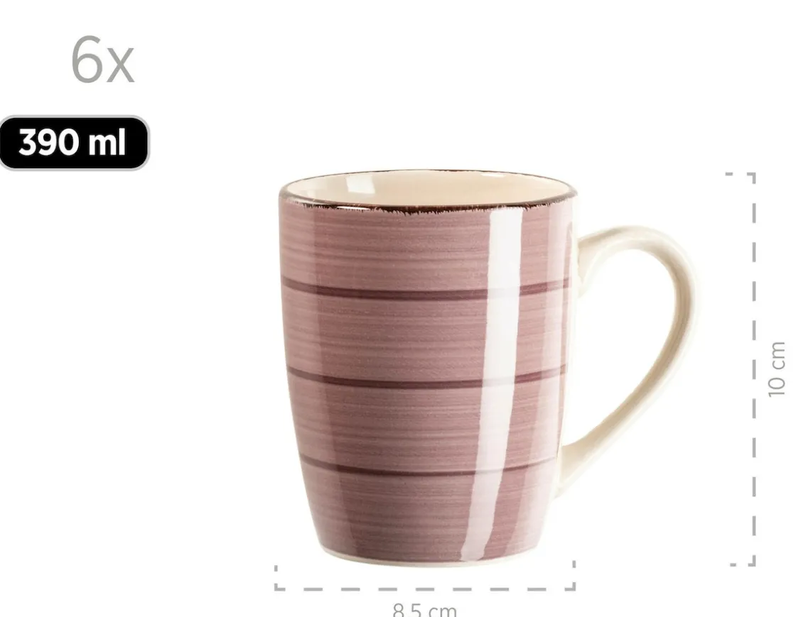 Geschirrsets|Die moderne Hausfrau Geschirr-Set, Steingut Lumaca Berry