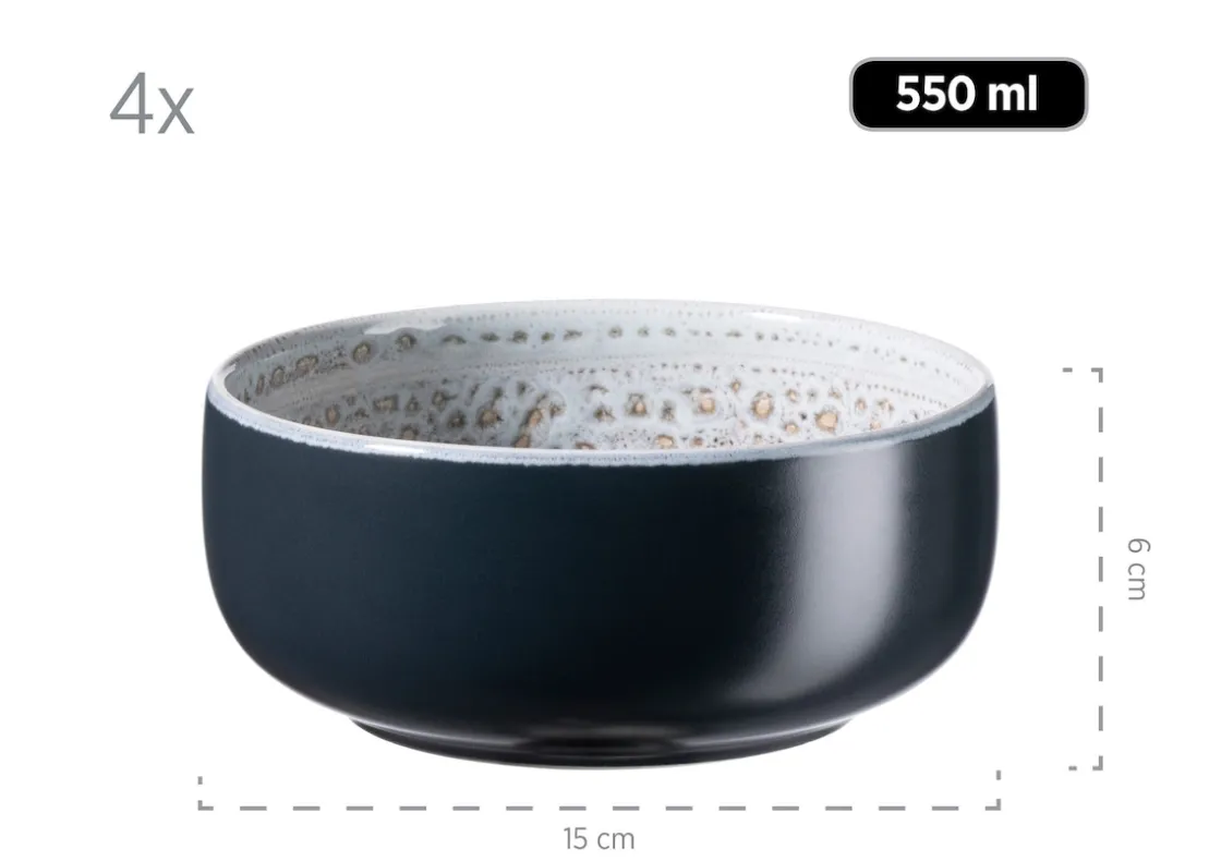 Geschirrsets|Die moderne Hausfrau Geschirr-Set, Steingut Spicy Market Grün