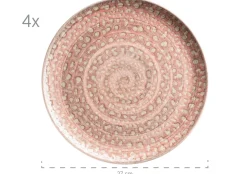 Geschirrsets|Die moderne Hausfrau Geschirr-Set, Steingut Spicy Market Grün