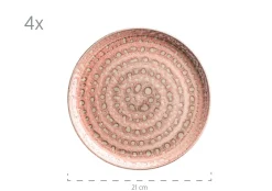 Geschirrsets|Die moderne Hausfrau Geschirr-Set, Steingut Spicy Market Grün