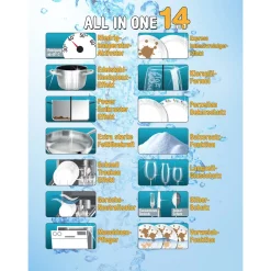 Reinigungsmittel|Die moderne Hausfrau Geschirrspülpulver All in One, 1 kg