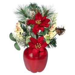 Weihnachtsdekoration·Adventskränze & Gestecke|Deko-Liebhaber|Die moderne Hausfrau Gesteck "Christstern"