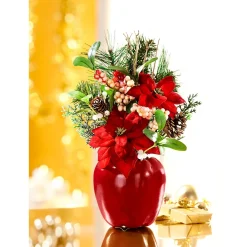 Weihnachtsdekoration·Adventskränze & Gestecke|Deko-Liebhaber|Die moderne Hausfrau Gesteck "Christstern"