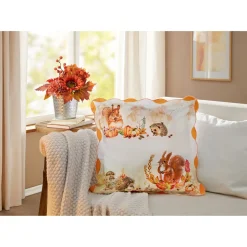 Herbstdekoration|Kunstpflanzen|Die moderne Hausfrau Gesteck „Herbstblumen“