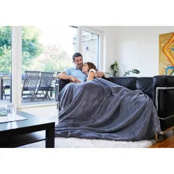Bettzubehör ·Bettdecken & Kopfkissen|Die moderne Hausfrau Gewichtsdecke 6 kg, Körpergewicht 50-69 kg