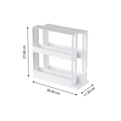 Gewürzregale|Schränke & Regale·Gewürzregale|Die moderne Hausfrau Gewürzregal ausziehbar weiß