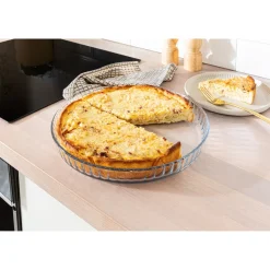 Die moderne Hausfrau Glas-Backplatte, Ø 31 cm