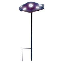 Gartendekoration ·Gartenstecker|Gartenstecker|Die moderne Hausfrau Glas-Gartenstecker „Pilz“