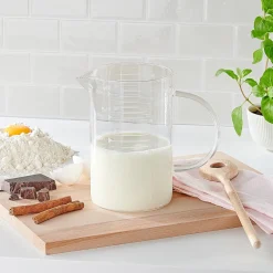 Backzubehör|Die moderne Hausfrau Glas-Messbecher „Genial“, 1 l