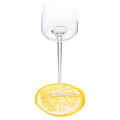 Untersetzer|Die moderne Hausfrau Glasuntersetzer „Zitrone“, 4 Stück