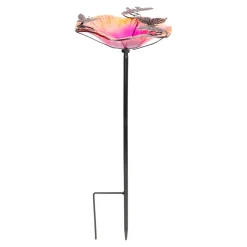 Vogelbedarf|Die moderne Hausfrau Glas-Vogeltränke