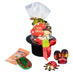 Süßwaren|Naschkatzen|Die moderne Hausfrau Glückszylinder "Schoko", 75 g