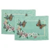 Frühlingsdekoration|Platzsets|Die moderne Hausfrau Gobelin-Tischset „Schmetterling“, 2 Stück