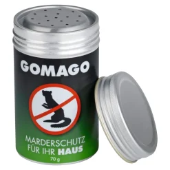 Tierabwehr Indoor|Die moderne Hausfrau GOMAGO Mardervergrämung Haus 2er Set (2x70g)