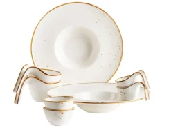 Teller|Die moderne Hausfrau Gourmet Set, Porzellan Pintar