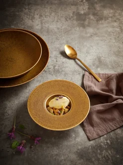 Teller|Die moderne Hausfrau Gourmetteller, Porzellan Grumpy