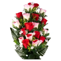 Grabaufleger|Die moderne Hausfrau Grabschmuck "Rosen"