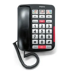Bürobedarf|Seniorenhandys|Die moderne Hausfrau Großtasten-Telefon AMPLi 40