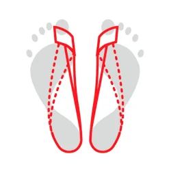 Bandagen·Hallux-Valgus Bandagen|Fußpflegeprodukte·Hallux Valgus|Die moderne Hausfrau Hallux-Valgus-Korrektur-Schlaufe links