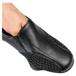 Slipper & Mokassins|Die moderne Hausfrau Hallux-Wärmehalbschuh schwarz