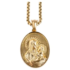 Schmuck & Uhren ·Halsketten|Die moderne Hausfrau Halskette „Heilige Maria“