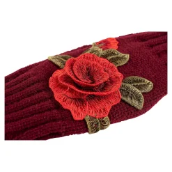 Schals & Handschuhe|Die moderne Hausfrau Handstulpen „Blütenzauber“