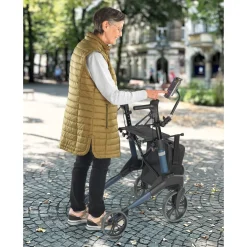 Rollatoren|Die moderne Hausfrau Handy- und Tablethalter für Rollstuhl & Rollator