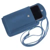 Damen Die moderne Hausfrau Handy-Umhängetasche blau