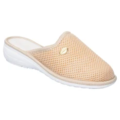 Hausschuhe|Die moderne Hausfrau Hausclog Livorno beige