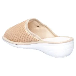Hausschuhe|Die moderne Hausfrau Hausclog Livorno beige