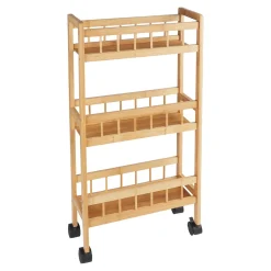 Küchen- & Servierwagen|Die moderne Hausfrau Haushalts-Rollwagen "Bambus"