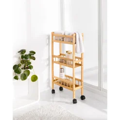 Küchen- & Servierwagen|Die moderne Hausfrau Haushalts-Rollwagen 