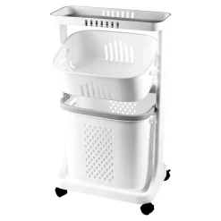 Badmöbel|Die moderne Hausfrau Haushaltsrollwagen „Komfort“