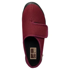 Hausschuhe|Die moderne Hausfrau Hausschuh mit Klettverschluss 