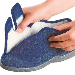 Damen Die moderne Hausfrau Hausschuh mit Schurwolle