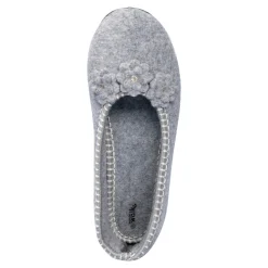 Hausschuhe|Die moderne Hausfrau Hausschuh-Ballerina „Barbara“