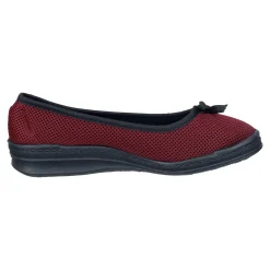 Ballerinas|Die moderne Hausfrau Hausschuh-Ballerina rot