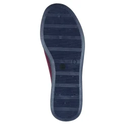 Damen Die moderne Hausfrau Hausschuh-Ballerina rot