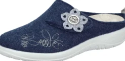 Hausschuhe|Die moderne Hausfrau Hausschuhe blau