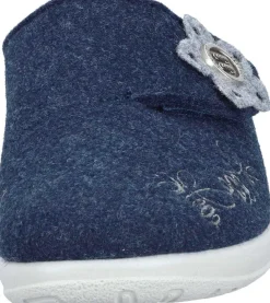 Hausschuhe|Die moderne Hausfrau Hausschuhe blau