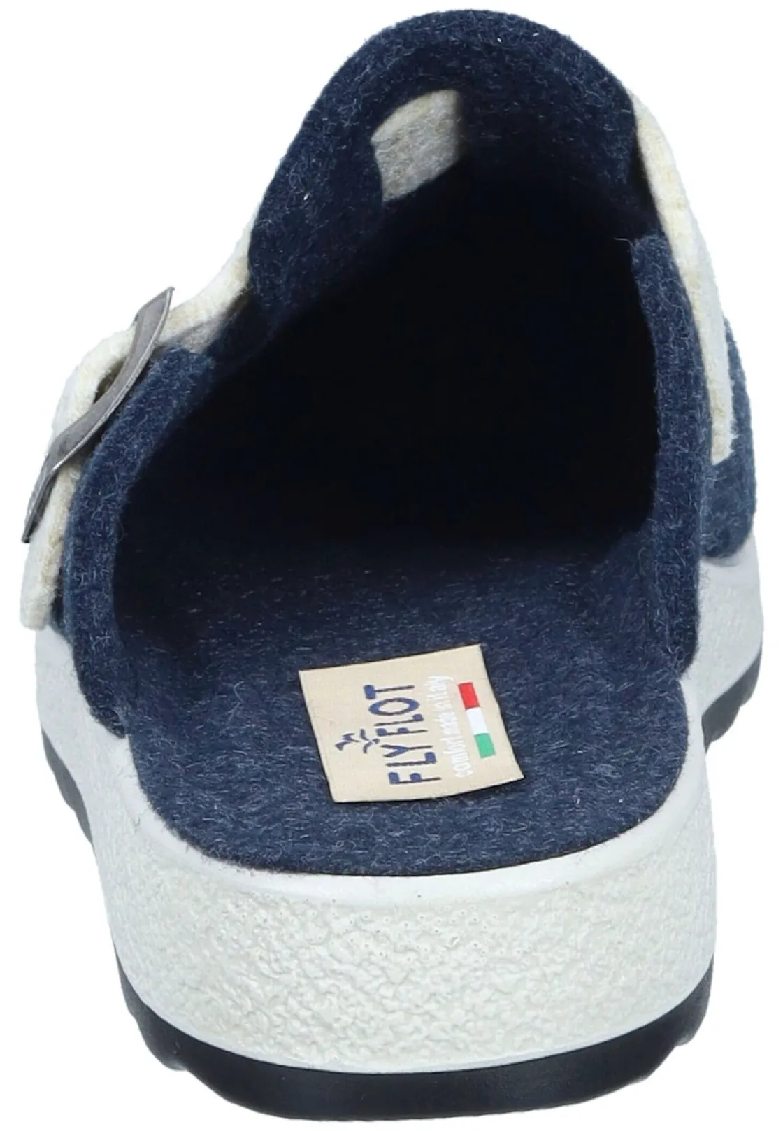 Pantoletten|Die moderne Hausfrau Hausschuhe blau