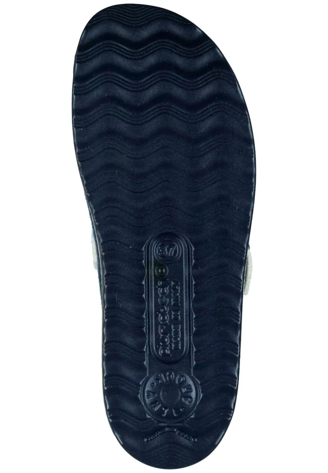 Pantoletten|Die moderne Hausfrau Hausschuhe blau