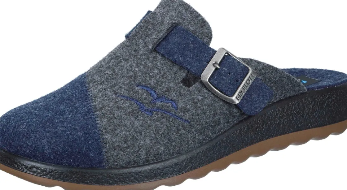 Hausschuhe|Die moderne Hausfrau Hausschuhe blau