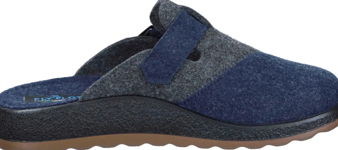 Hausschuhe|Die moderne Hausfrau Hausschuhe blau